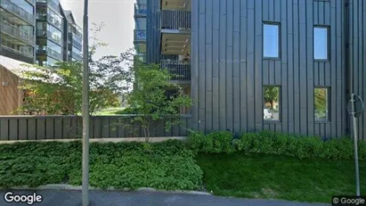 Bostadsrätter till salu i Hammarbyhamnen - Bild från Google Street View