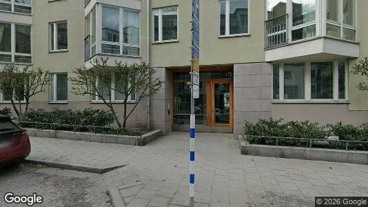 Lägenheter till salu i Hammarbyhamnen - Bild från Google Street View
