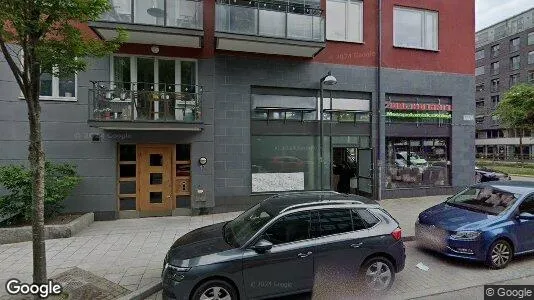 Lägenheter till salu i Hammarbyhamnen - Bild från Google Street View