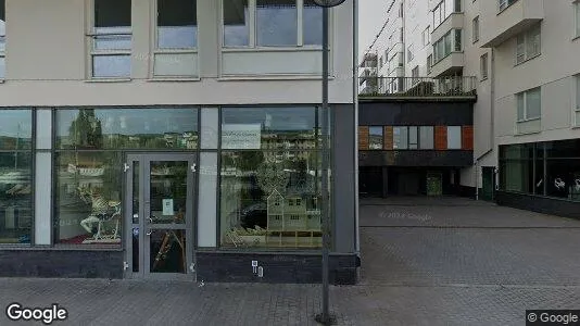 Bostadsrätter till salu i Hammarbyhamnen - Bild från Google Street View