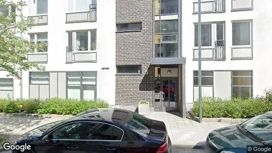 Lägenheter till salu i Hammarbyhamnen - Bild från Google Street View