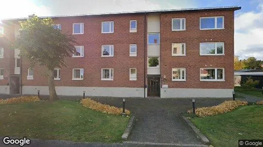 Bostadsrätter till salu i Hjo - Bild från Google Street View