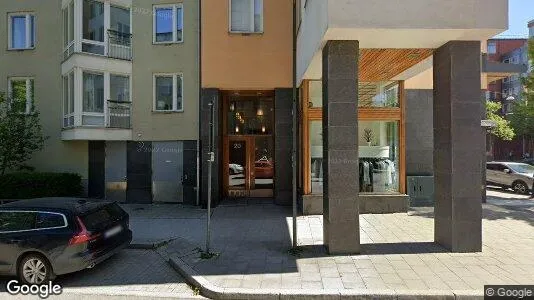 Lägenheter till salu i Hammarbyhamnen - Bild från Google Street View
