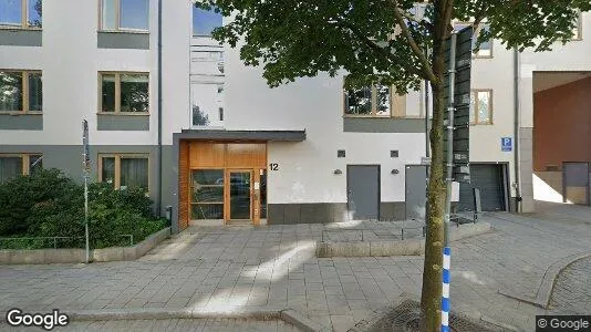Lägenheter till salu i Hammarbyhamnen - Bild från Google Street View