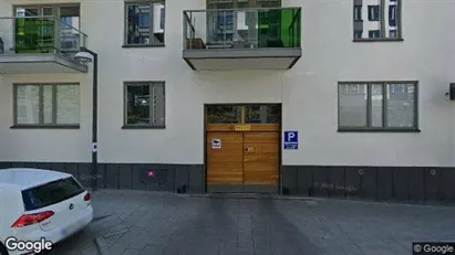 Lägenheter till salu i Hammarbyhamnen - Bild från Google Street View