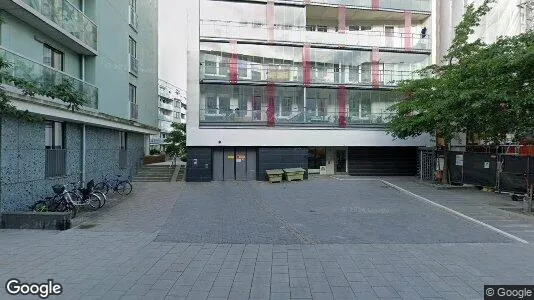 Lägenheter till salu i Hammarbyhamnen - Bild från Google Street View