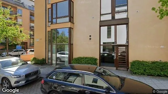 Lägenheter till salu i Hammarbyhamnen - Bild från Google Street View