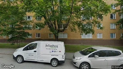 Lägenheter att hyra i Huddinge - Bild från Google Street View