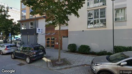 Lägenheter att hyra i Hammarbyhamnen - Bild från Google Street View