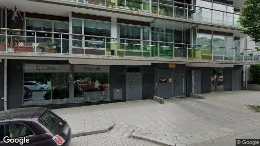 Lägenheter att hyra i Hammarbyhamnen - Bild från Google Street View