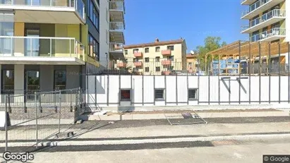 Bostadsrätter till salu i Hammarbyhamnen - Bild från Google Street View