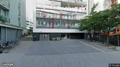Bostadsrätter till salu i Hammarbyhamnen - Bild från Google Street View