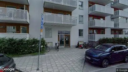 Lägenheter till salu i Hammarbyhamnen - Bild från Google Street View