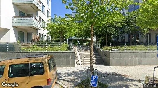 Lägenheter till salu i Hammarbyhamnen - Bild från Google Street View