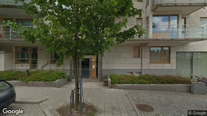Bostadsrätter till salu i Hammarbyhamnen - Bild från Google Street View