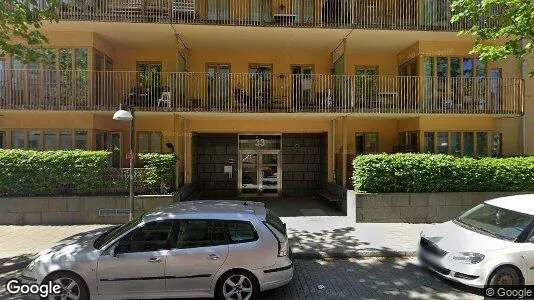 Lägenheter till salu i Hammarbyhamnen - Bild från Google Street View