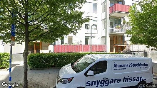 Lägenheter till salu i Hammarbyhamnen - Bild från Google Street View