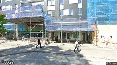 Lägenheter till salu i Hammarbyhamnen - Bild från Google Street View