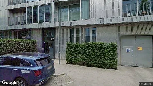 Lägenheter till salu i Hammarbyhamnen - Bild från Google Street View