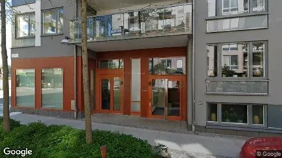 Lägenheter till salu i Hammarbyhamnen - Bild från Google Street View