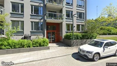 Bostadsrätter till salu i Hammarbyhamnen - Bild från Google Street View