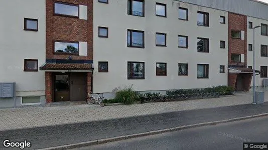 Bostadsrätter till salu i Hjo - Bild från Google Street View