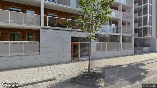 Lägenheter till salu i Hammarbyhamnen - Bild från Google Street View