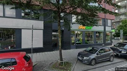 Lägenheter till salu i Hammarbyhamnen - Bild från Google Street View