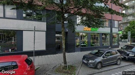Lägenheter till salu i Hammarbyhamnen - Bild från Google Street View
