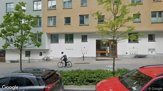 Bostadsrätter till salu i Hammarbyhamnen - Bild från Google Street View