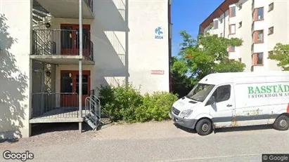 Lägenheter att hyra i Huddinge - Bild från Google Street View