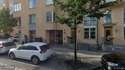 Lägenheter till salu i Hammarbyhamnen - Bild från Google Street View