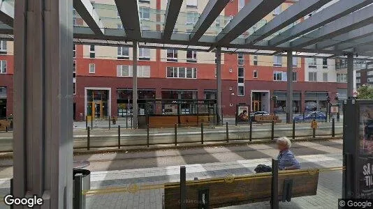 Lägenheter till salu i Hammarbyhamnen - Bild från Google Street View