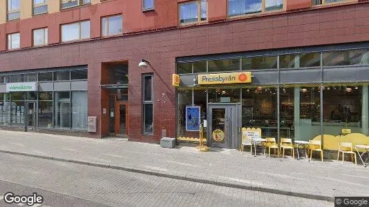 Lägenheter till salu i Hammarbyhamnen - Bild från Google Street View