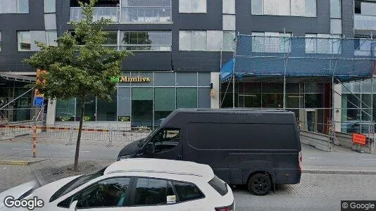 Lägenheter till salu i Hammarbyhamnen - Bild från Google Street View