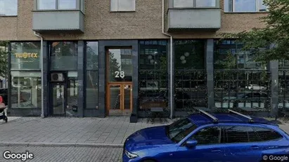 Lägenheter till salu i Hammarbyhamnen - Bild från Google Street View