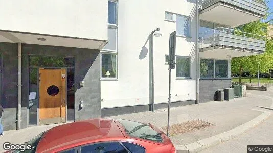 Lägenheter att hyra i Hammarbyhamnen - Bild från Google Street View
