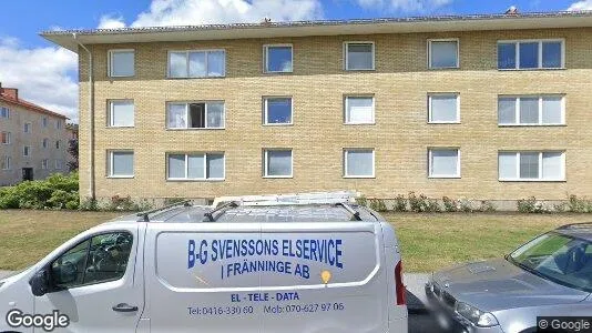 Bostadsrätter till salu i Sjöbo - Bild från Google Street View