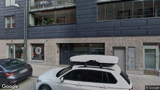 Bostadsrätter till salu i Hammarbyhamnen - Bild från Google Street View