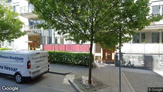 Lägenheter till salu i Hammarbyhamnen - Bild från Google Street View