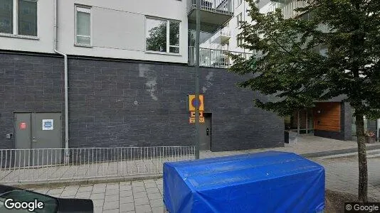 Lägenheter till salu i Hammarbyhamnen - Bild från Google Street View