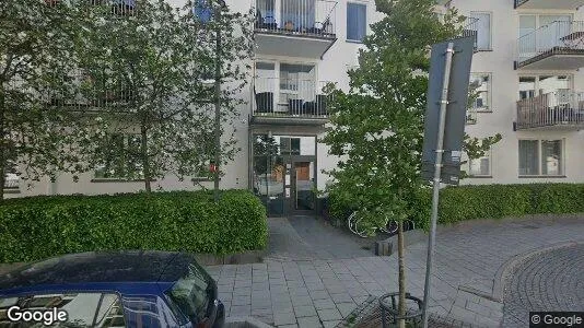 Lägenheter att hyra i Hammarbyhamnen - Bild från Google Street View