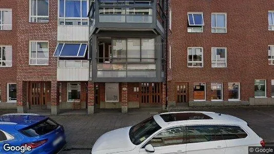 Bostadsrätter till salu i Falkenberg - Bild från Google Street View