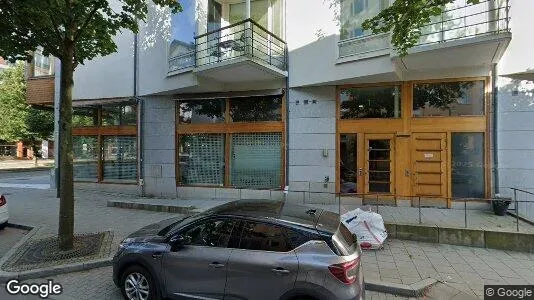Bostadsrätter till salu i Hammarbyhamnen - Bild från Google Street View