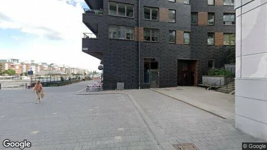 Lägenheter till salu i Hammarbyhamnen - Bild från Google Street View