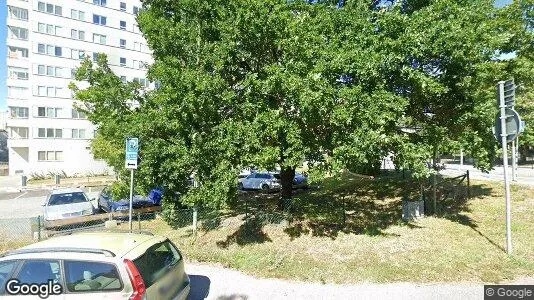 Lägenheter att hyra i Huddinge - Bild från Google Street View