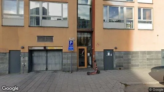 Lägenheter att hyra i Hammarbyhamnen - Bild från Google Street View