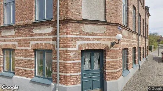 Lägenheter att hyra i Laholm - Bild från Google Street View