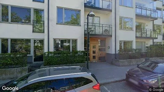 Lägenheter till salu i Hammarbyhamnen - Bild från Google Street View