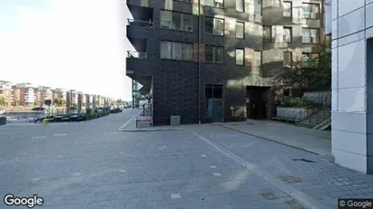 Bostadsrätter till salu i Hammarbyhamnen - Bild från Google Street View